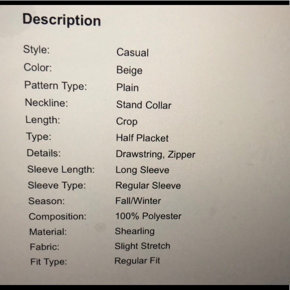 Crop zipped sweat shirt - Picture 7 of 8